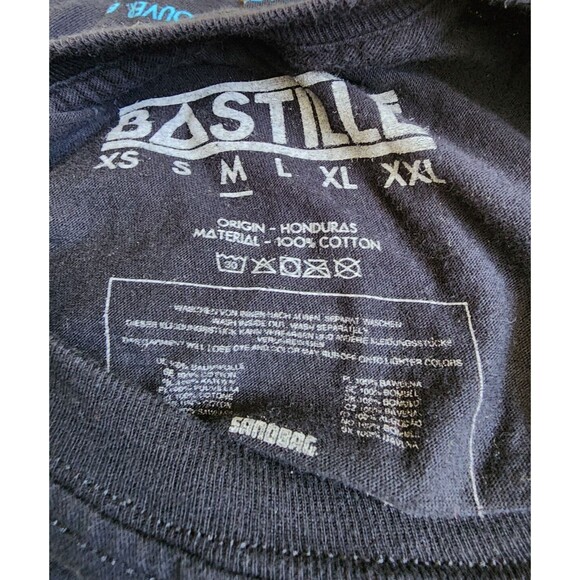 BASTILLE Doom Days Tour 2019 Band T-Shirt Size M British Indie Pop - Picture 6 of 6